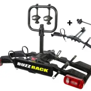 BUZZRACK SCORPION LITE 2 + ADAPTÉR - nosič 3 kol na tažné zařízení