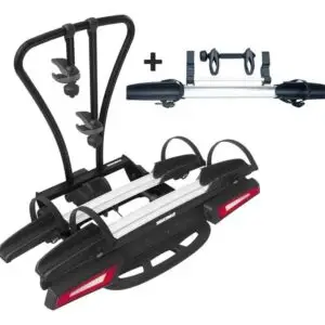 YAKIMA JUSTCLICK EVO 2 + ADAPTÉR - nosič 3 kol na tažné zařízení