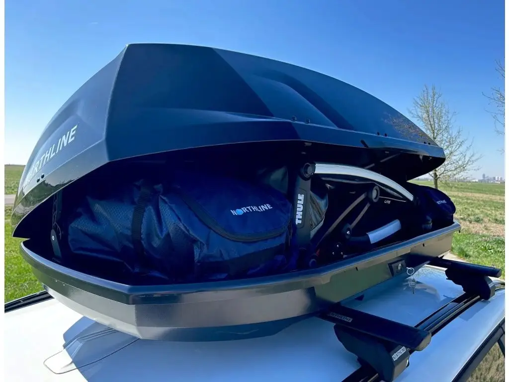 Střešní box NORTHLINE Sunny L černý lesklý - Obrázek 4