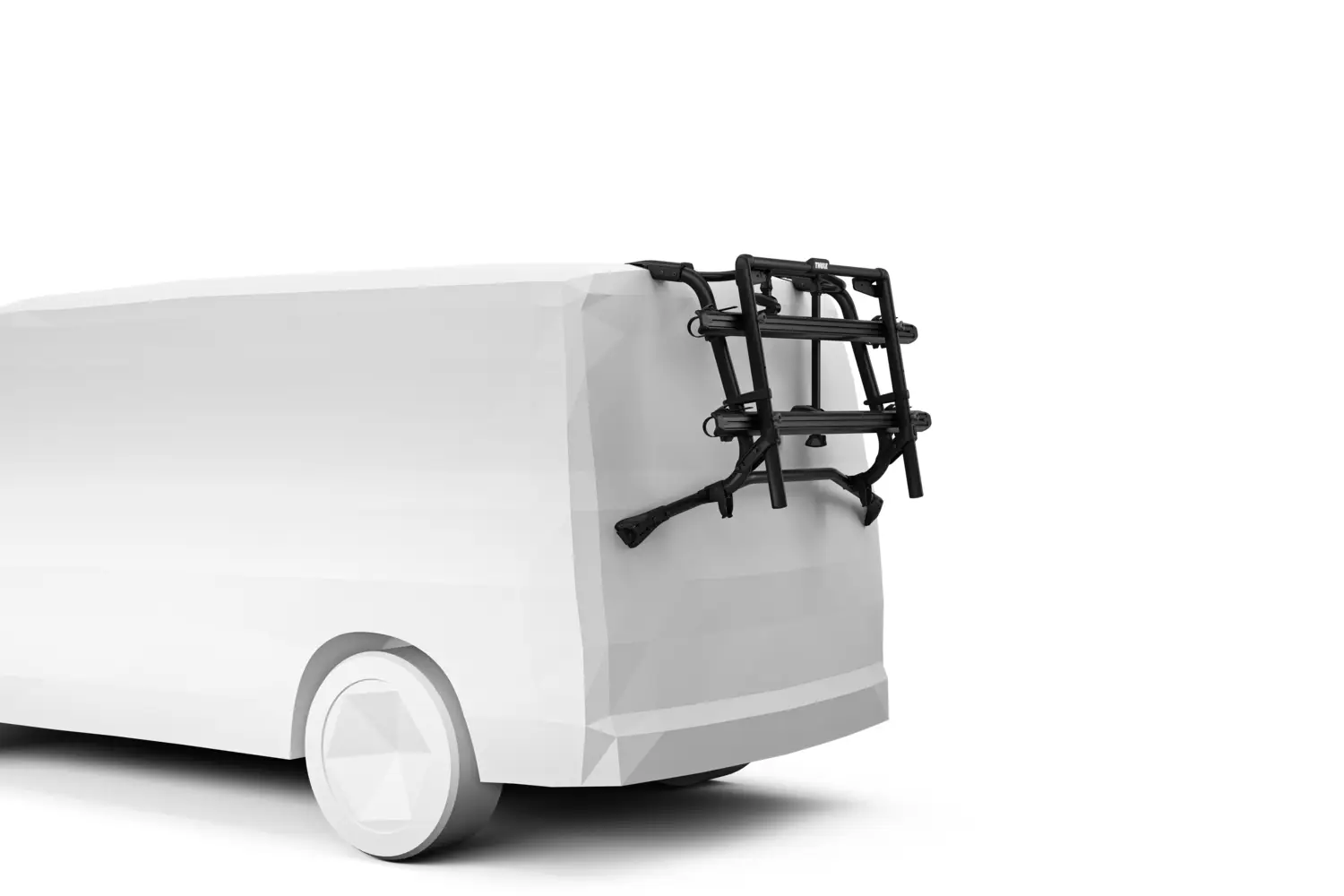 THULE WANDERWAY BLACK - nosič 2 kol na VW Transporter T6 - Obrázek 3