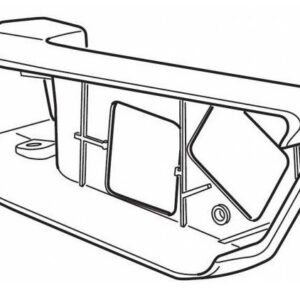 Náhradní díl TH52370 Lamp frame L EF 931/932
