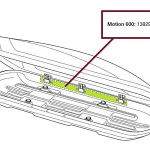 TH13829 Locking Rail 1500 mm